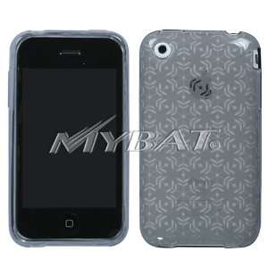  APPLE iPhone 3G, 3G S, Smoke Snowflake Candy Skin Cover 