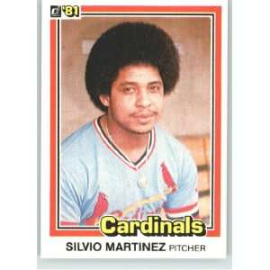  1981 Donruss #429 Silvio Martinez   St. Louis Cardinals 