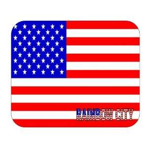  US Flag   Rainbow City, Alabama (AL) Mouse Pad 
