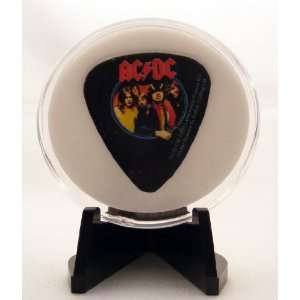  AC DC Highway To Hell Album Art Guitar Pick Display 