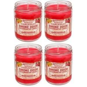  Mango Pomegranate   13oz Smoke Odor Exterminator Candle (4 
