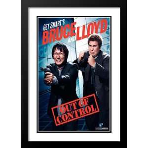 com Get Smarts Bruce and Lloyd 20x26 Framed and Double Matted Movie 