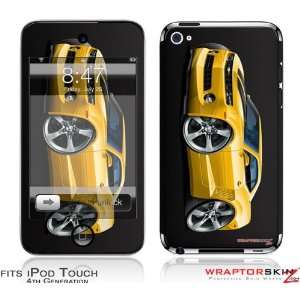  iPod Touch 4G Skin   2010 Camaro RS Yellow by WraptorSkinz 