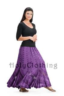Mega Flared Renaissance Gypsy Boho Medieval Full Skirt  