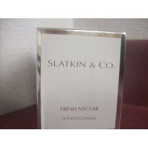  Slatkin & Co Fresh Nectar Scented Candle