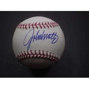 John Smoltz Signed Baseball   JSA Certified  Sports 