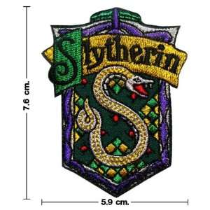    Harry Potter House Slytherin Crest Iron Patch 