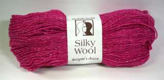 10 Skeins of Elsebeth Lavold Silky Wool Yarn #75 Griseldis Rose  