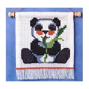  First Kit   Panda Bear  Cross Stitch Kit Arts, Crafts 