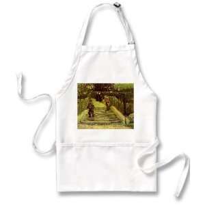  Sloping Path in Montmartre By Vincent Van Gogh Apron 