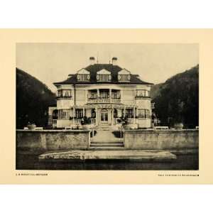  1915 Print House Architecture Lavish Sliwinski JH 