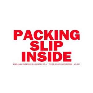    BOXSCL250   2 x 4   Packing Slip Inside Labels