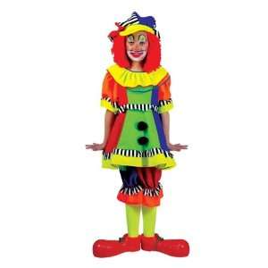 Girls Spanky Stripes Kids Clown Costume Toys & Games