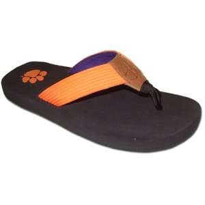    ComfyFeet Clemson Tigers Tide Pro Sandals