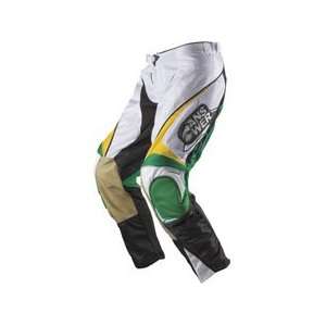  ANSWER 2010 Alpha Air Off Road Pants WHITE/GREEN 26 