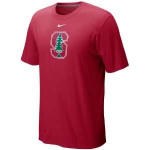  Nike Stanford Cardinal Classic Logo T shirt   Cardinal (XX 