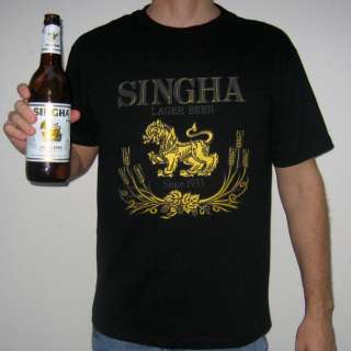 Thai SINGHA Lager BEER New T shirt Choose Color Size  
