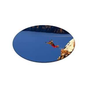  Extreme Skydiving sport oval magnet