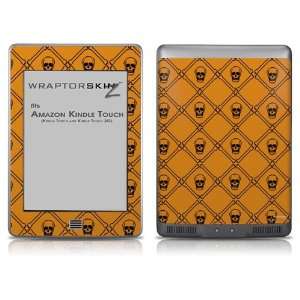    Kindle Touch Skin   Halloween Skull and Bones 