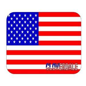  US Flag   Cloverdale, California (CA) Mouse Pad 