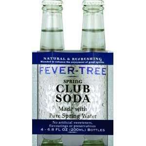 Fever Tree Club Soda 4 Pack/200ml Grocery & Gourmet Food