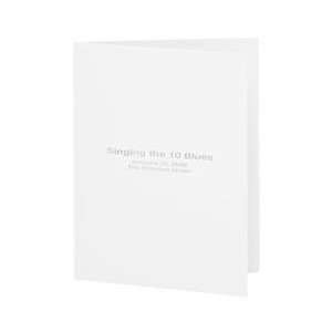  91314.9    Chipboard Portrait Folder I   Vertical White, 8 