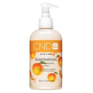 CND Creative Scentsations Hand & Body Lotion   Peach & Ginseng   8.3 