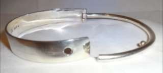 Silpada Rare Sterling Silver Asymmetrical Bangle Bracelet B0831 