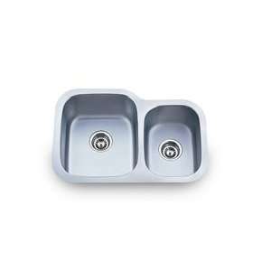Double Bowl Undermount Stainless Steel Sinks cUPC Certified PL80318G
