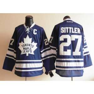  Darryl Sittler Jersey Toronto Maple Leafs #27 Blue Jersey 