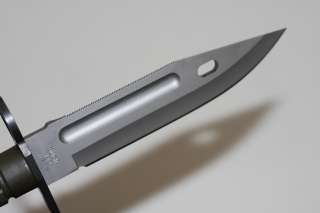 BUCK PHROBIS 188  1987 CIVILIAN M9 MILITARY BAYONET KNIFE MINT WITH 