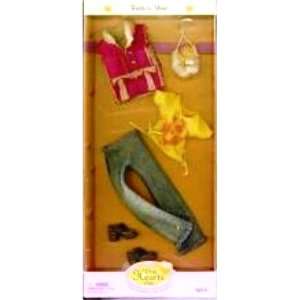    Only Hearts Club doll fashion   Fur lined vest, Jeans Toys & Games