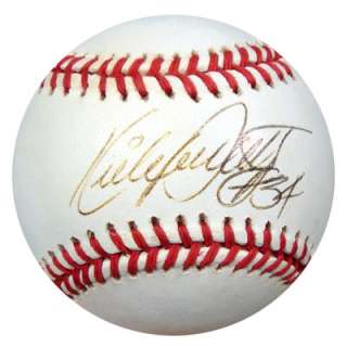 Kirby Puckett Autographed Signed AL Baseball PSA/DNA #Q49161  