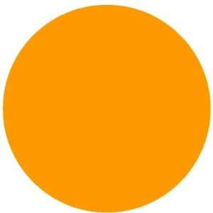  3/4 Fluorescent Orange Removable Adhesive Circle Labels 