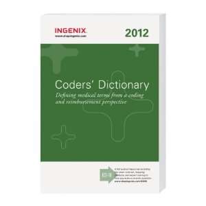  Coders Dictionary 2012 [Paperback] Ingenix Books