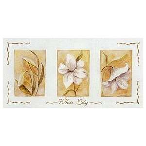  White Lily Triptychon    Print