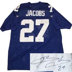  Brandon Jacobs Autographed Jersey   Authentic Sports 