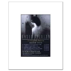  DAVID SYLVIAN UK Tour 2012 10x8in Matted Music Print
