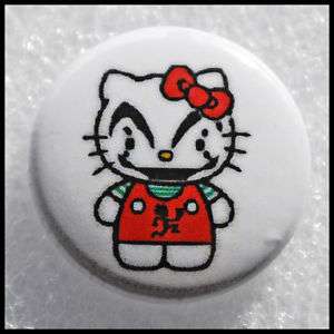 ICP   Insane Clown Posse Kitty   Hello Kitty   Button  