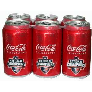   Football 2010 BCS National Champions Cokes Coca Cola 