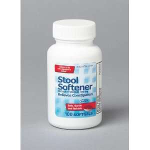  Docusate Sodium Stool Softener Tablets (Bottle) Health 