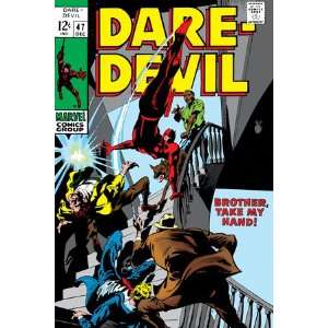   #47 Cover Daredevil Swinging by Gene Colan, 48x72