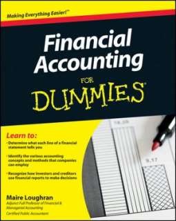   Accounting for Dummies by John A. Tracy, Wiley, John 