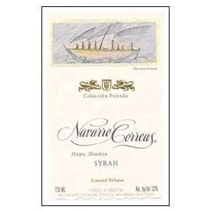  Navarro Correas Syrah Coleccion Privada 2008 750ML 