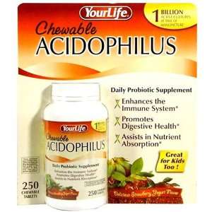   Chewable Acidophilus (250 Chewable Tablets)