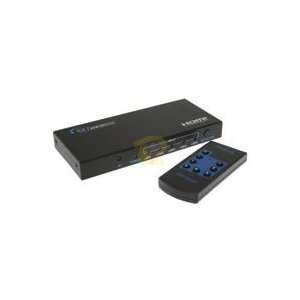 Port HDMI Switch   3D Output Device with Remote Control  