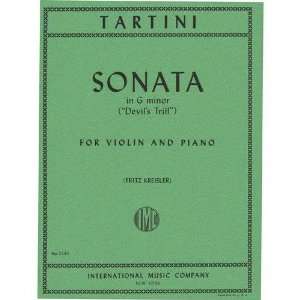  Tartini Giuseppe Sonata in g minor Devils Trill Violin 