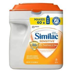  Similac Sensitive Early Shield SimplePac  2.12 lbs each  1 
