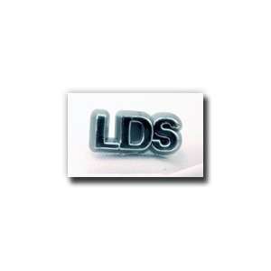  LDS Block Value Tie Tack (Silver)   Silver Color LDS Lapel 