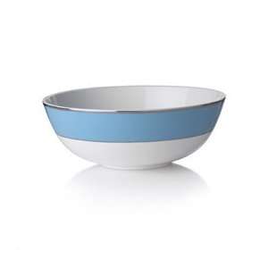  Color Studio Light Blue and Platinum Vegetable Bowl 